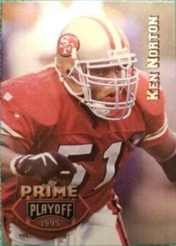 Ken Norton #49 1995 Playoff Prime Football