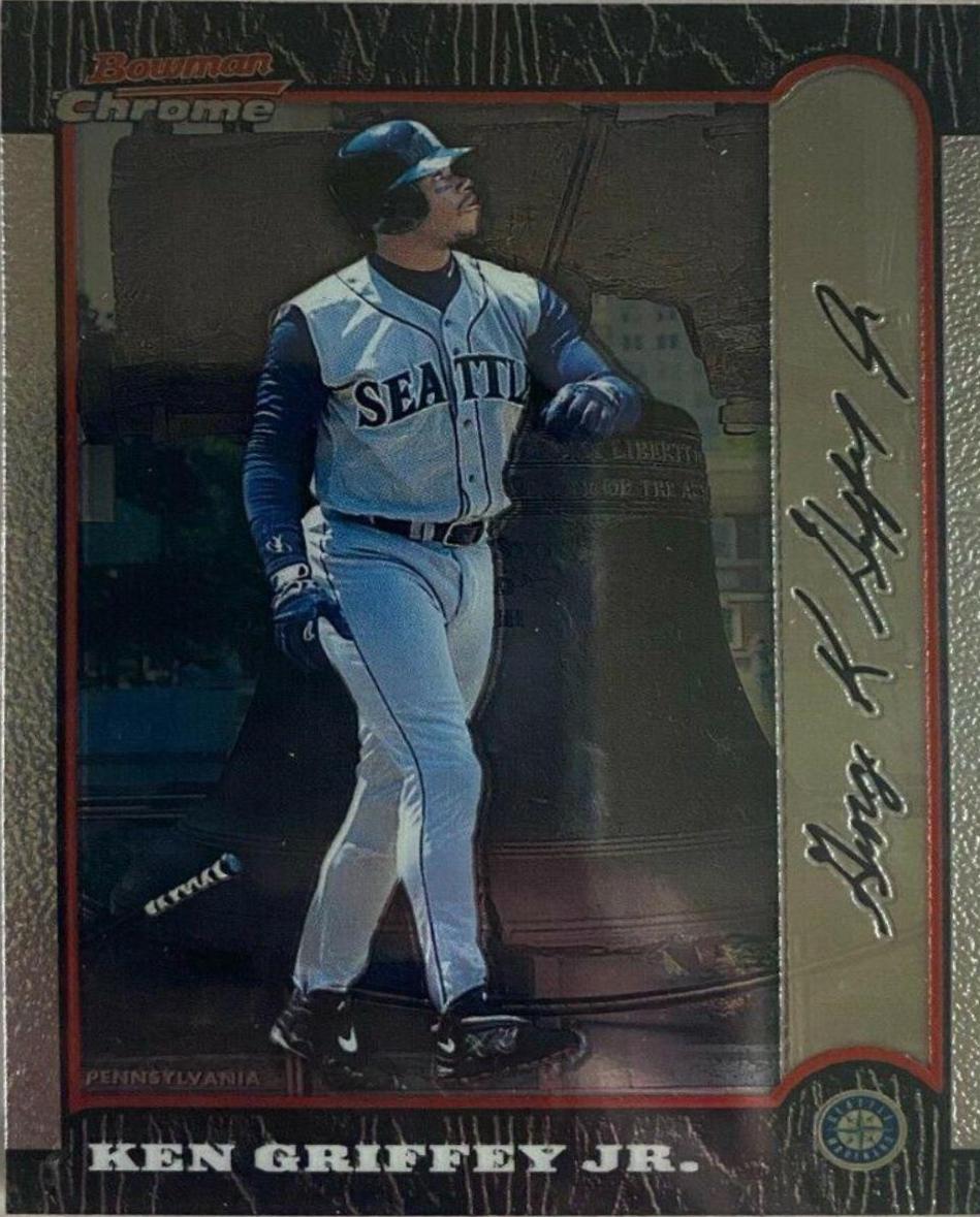 Ken Griffey Jr. #52 Baseball Cards 1999 Bowman Chrome International