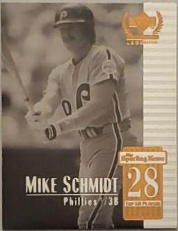 Mike Schmidt #28 Baseball Cards 1999 Upper Deck Century Legends