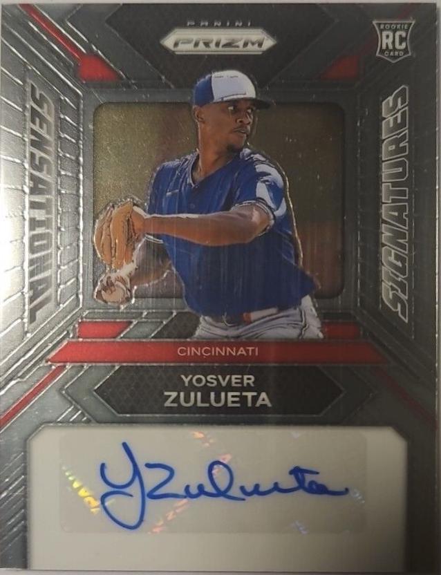 Yosver Zulueta #SS-YZ Baseball Cards 2024 Panini Prizm Sensational Signatures