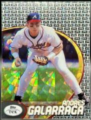 Andres Galarraga [Pattern 20] #85 Baseball Cards 1998 Topps Tek Prices