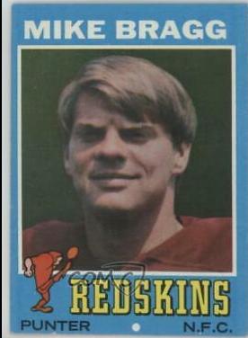 Mike Bragg #143 Football Cards 1971 Topps
