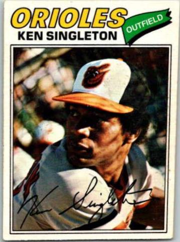 Ken Singleton #19 Baseball Cards 1977 O Pee Chee