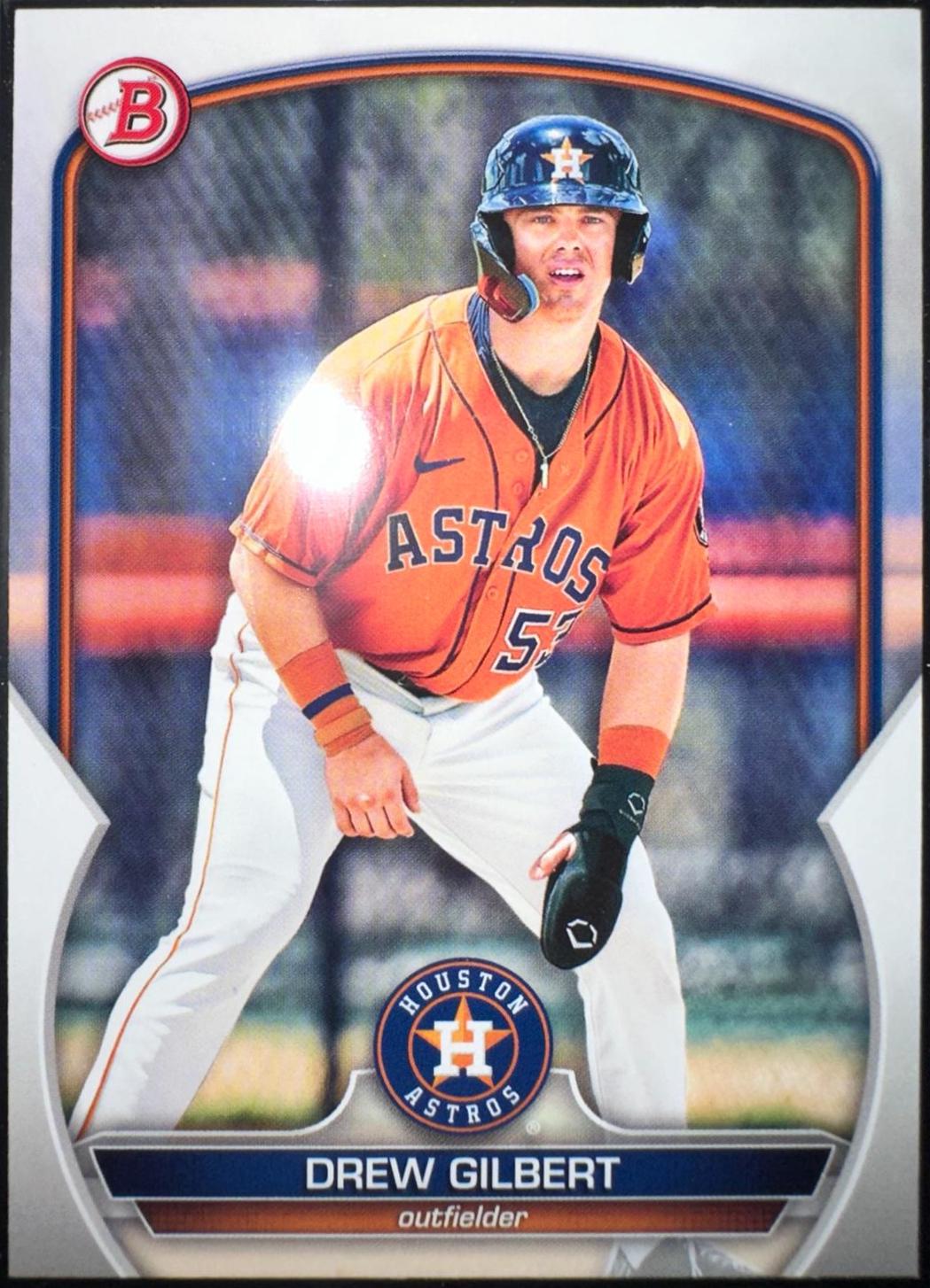 Drew Gilbert #BP-16 Baseball Cards 2023 Bowman Paper Prospects