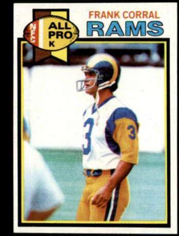 Frank Corral #80 Football Cards 1979 Topps