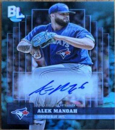 Alek Manoah #BLA-AMA Baseball Cards 2024 Topps Big League Baseball Autograph