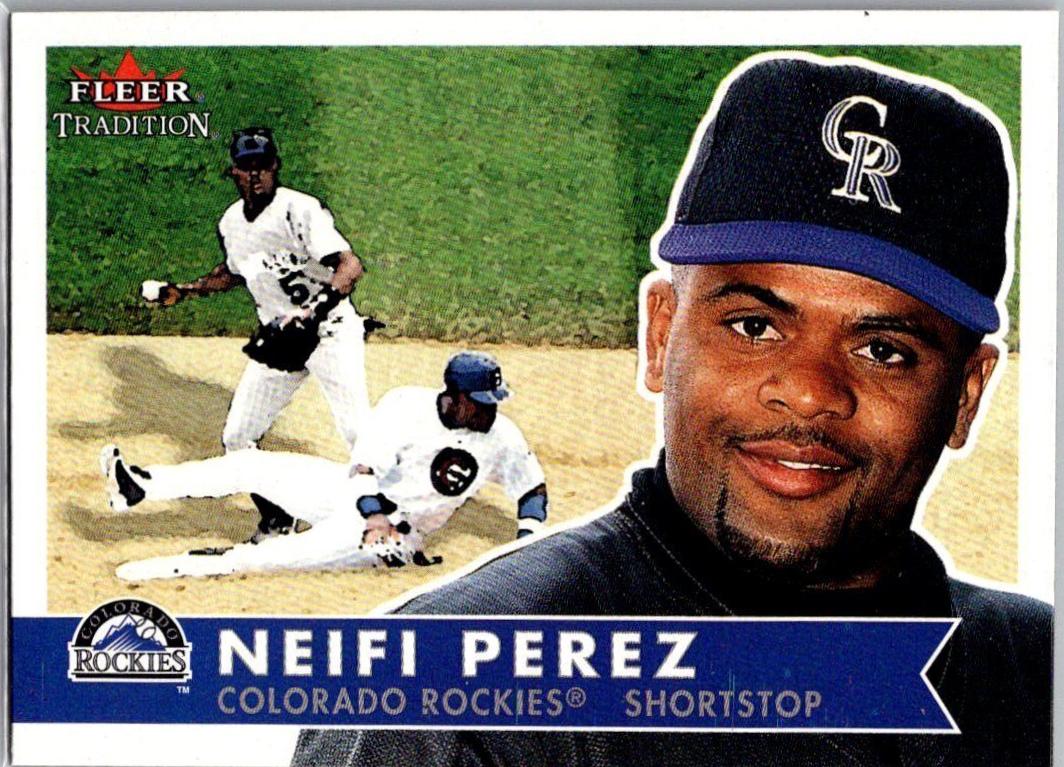 Neifi Perez #9 Baseball Cards 2001 Fleer Tradition
