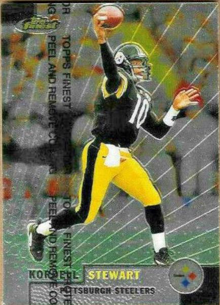 Kordell Stewart #3 Football Cards 1999 Topps Finest