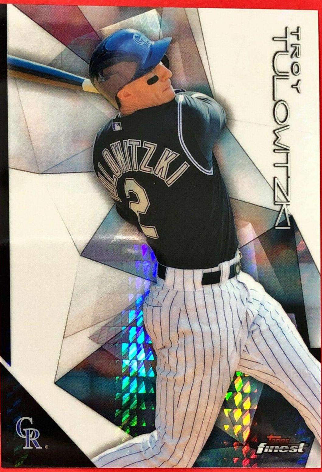 Troy Tulowitzki #17 Baseball Cards 2015 Finest