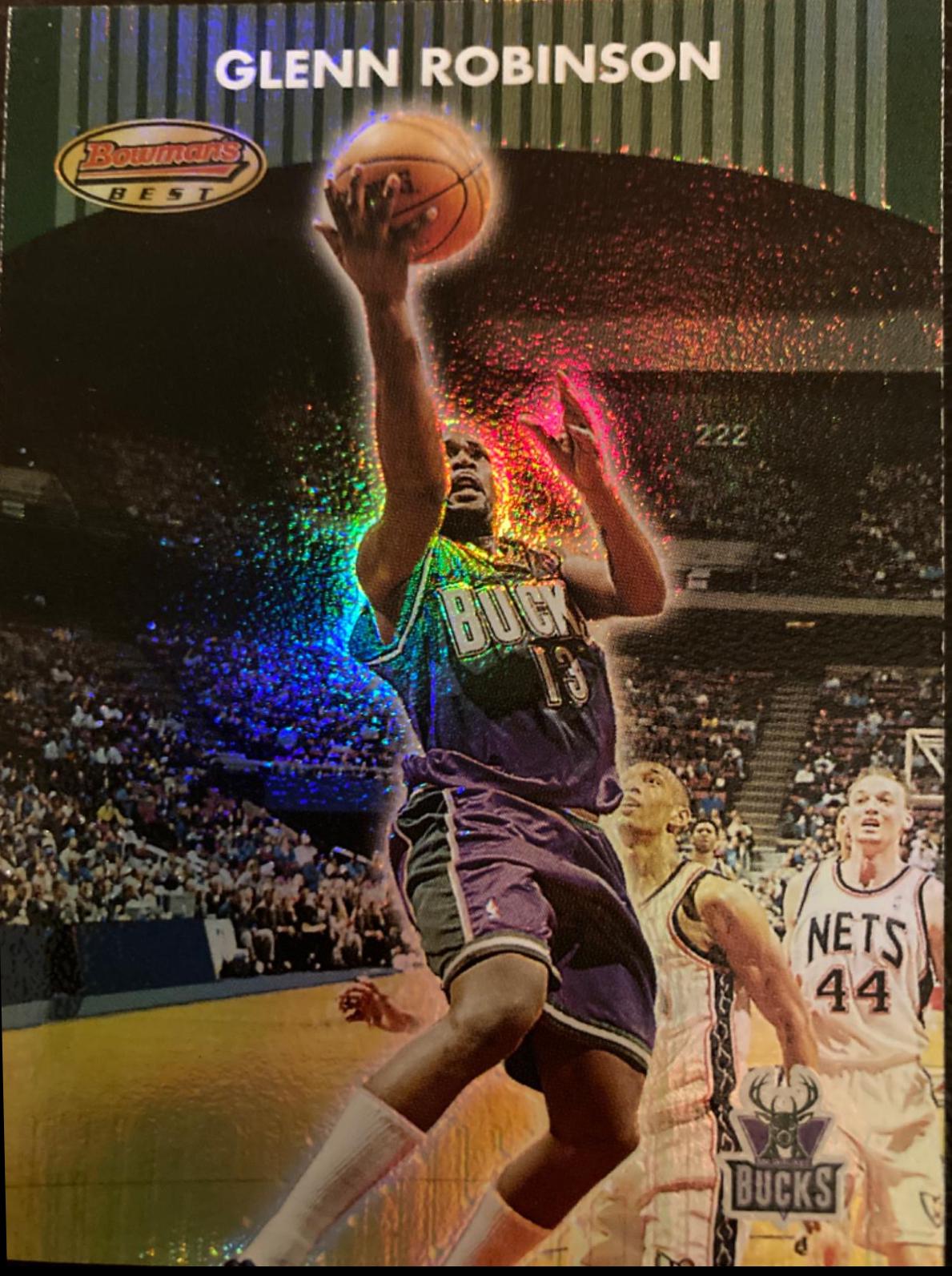 Glen Robinson #35 Basketball Cards 2000 Bowman's Best