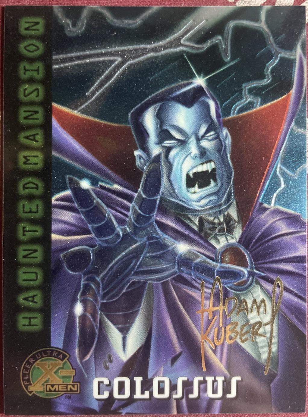 Colossus [Gold Signature] #91 Prices | Marvel 1995 Ultra X-Men All ...