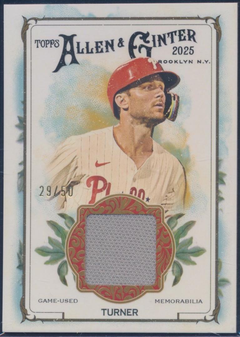 Trea Turner [Allen and Ginter Back] #AGR-TT