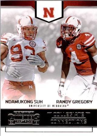 Ndamukong Suh / Randy Gregory #13 Football Cards 2016 Panini Contenders Draft Picks