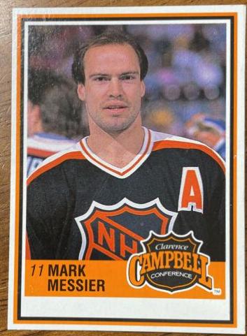 Mark Messier #71 Hockey Cards 1990 Kraft