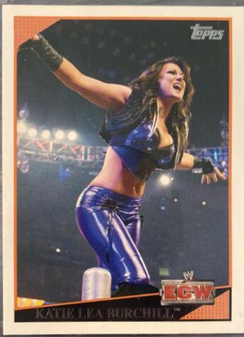 Katie Lea Burchill #32 Wrestling Cards 2009 Topps WWE