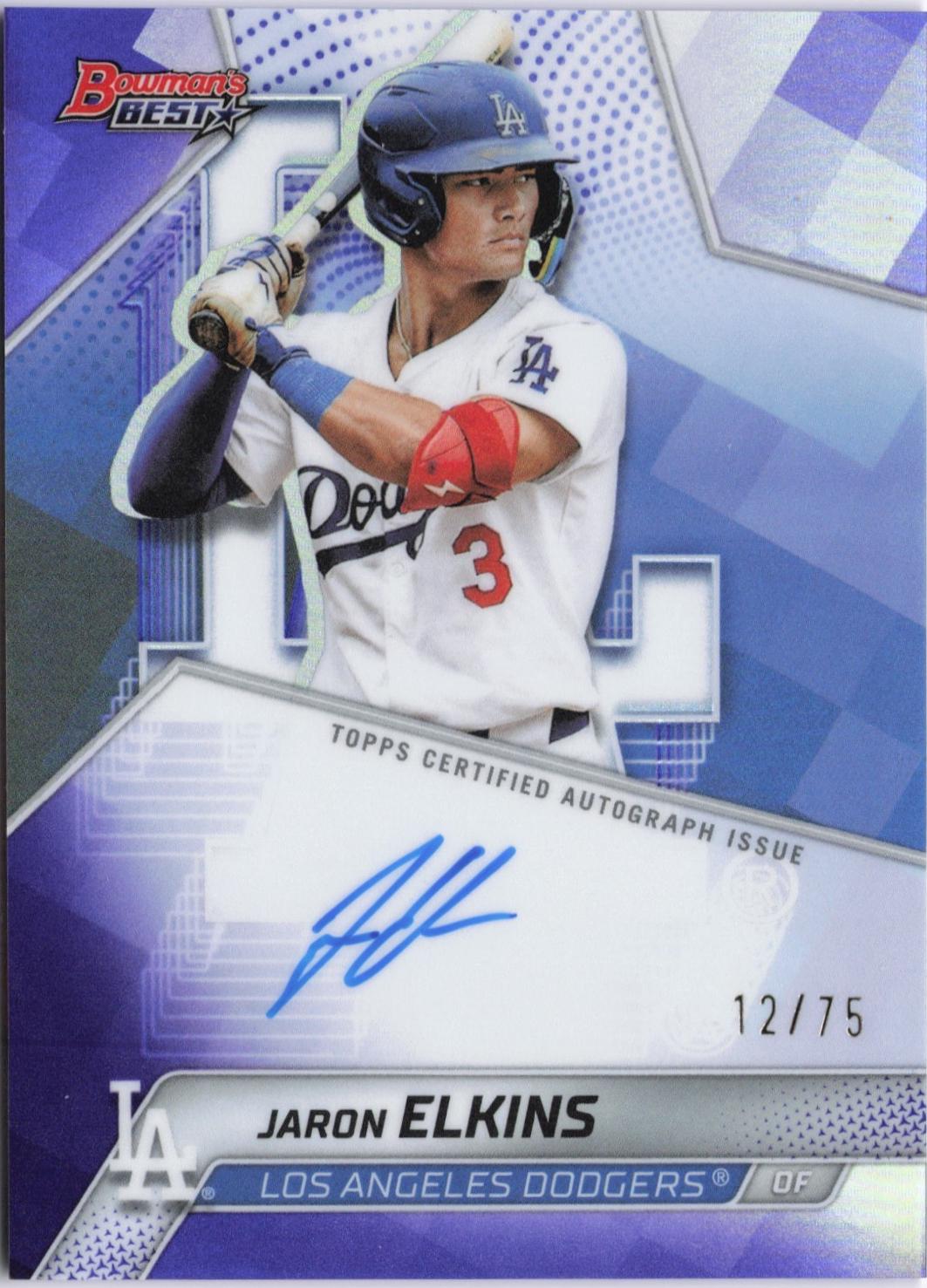 Jaron Elkins [Purple Refractor] #B25-JE