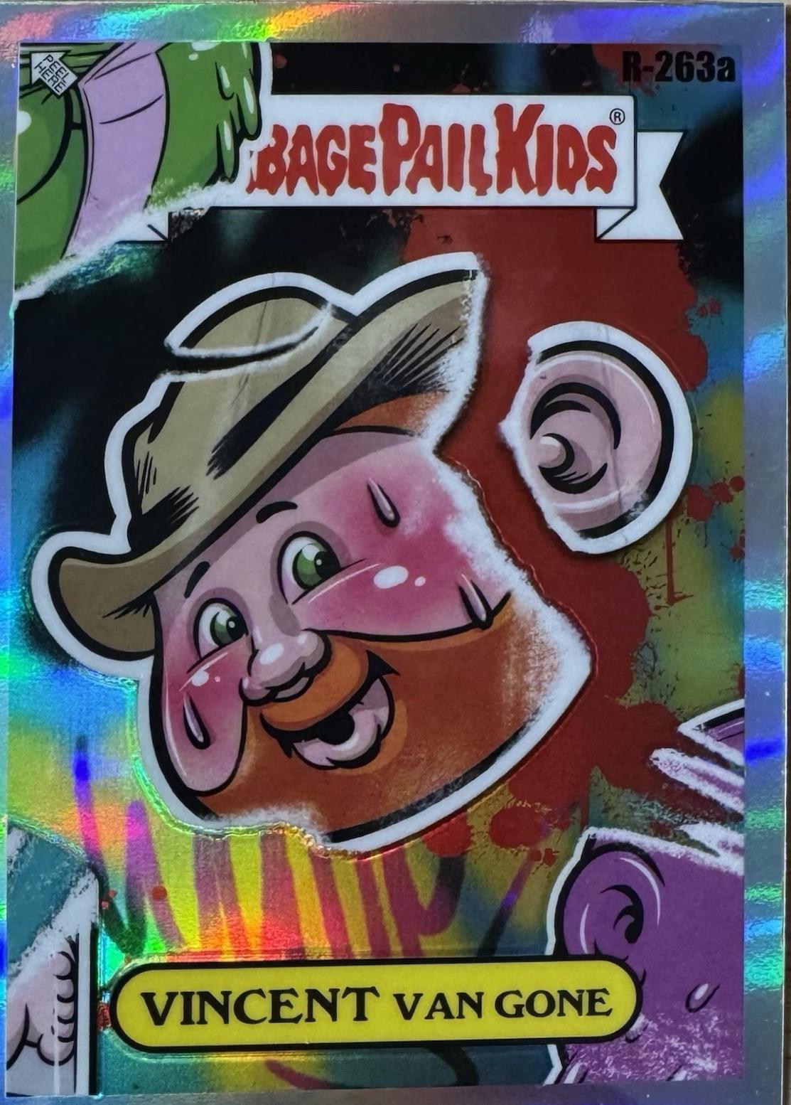 Vincent Van Gone #R-263a 2024 Garbage Pail Kids Chrome Art by Rory