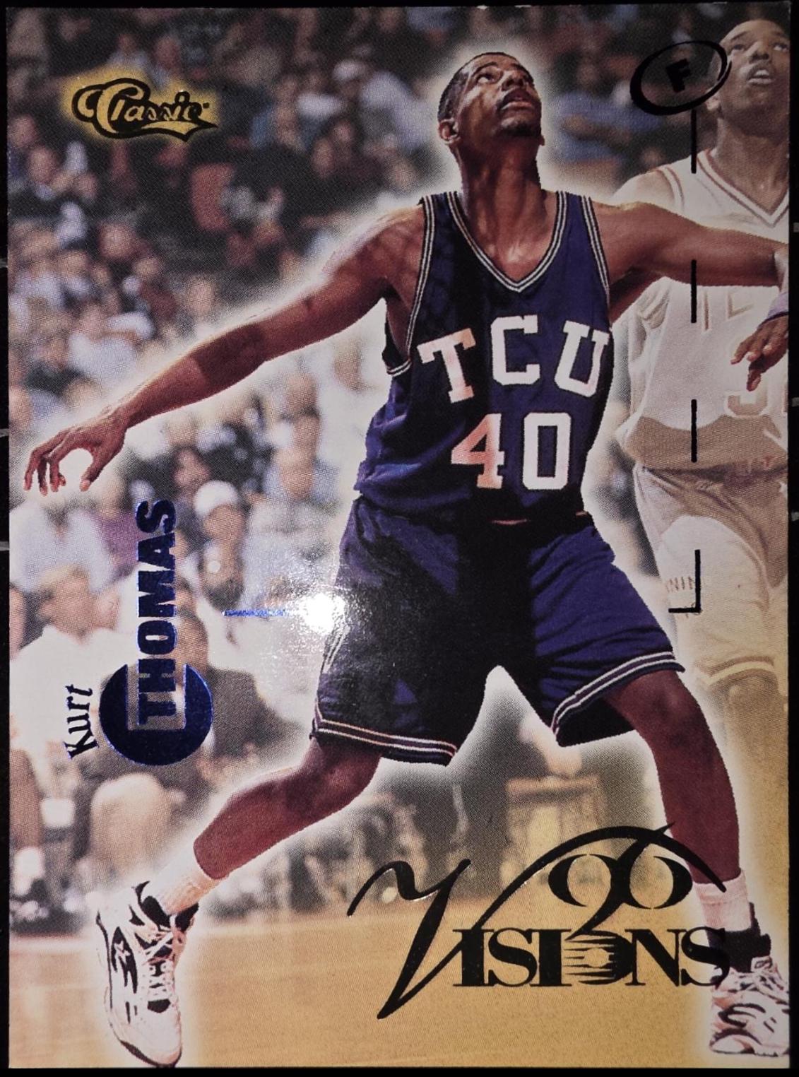 Kurt Thomas #17 1996 Classic Visions Basketball