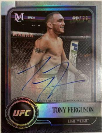 Tony Ferguson #MA-TF Ufc Cards 2019 Topps UFC Museum Collection Autographs