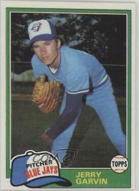 Jerry Garvin #124 Baseball Cards 1981 Topps