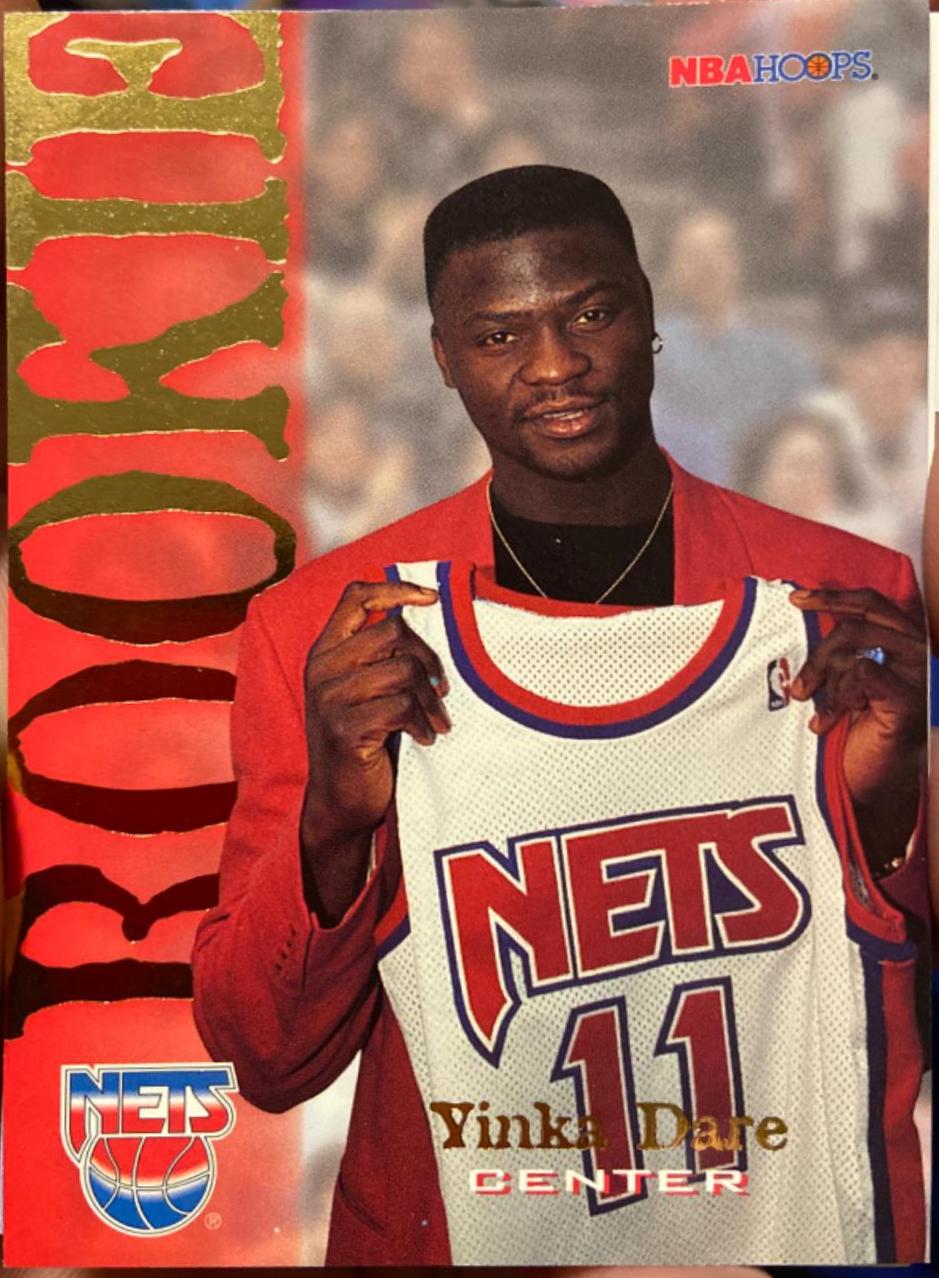 Yinka Dare #352 Basketball Cards 1994 Hoops