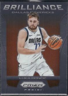 Luka Doncic #4 Basketball Cards 2023 Panini Prizm Deca Brilliance