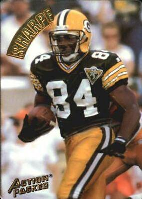 Sterling Sharpe #35 Football Cards 1994 Action Packed