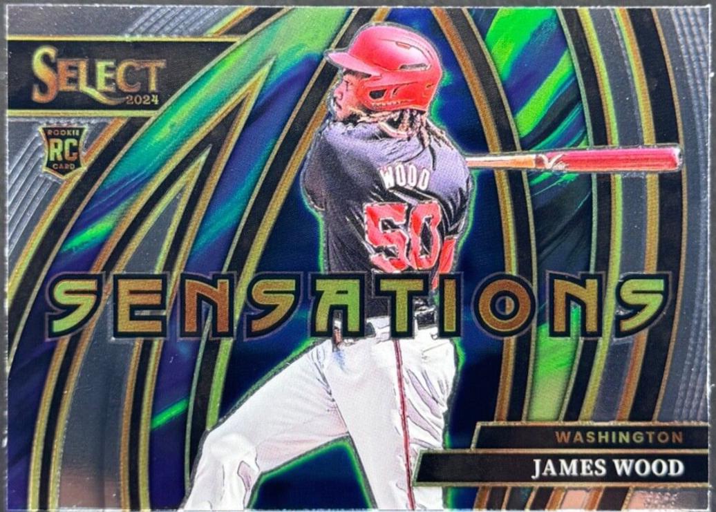 James Wood #20 Baseball Cards 2024 Panini Select Sensations
