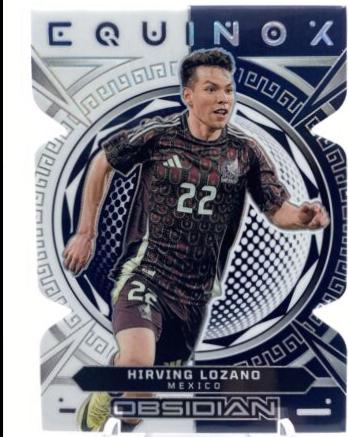 Hirving Lozano #18 2023 Panini Obsidian Equinox Soccer
