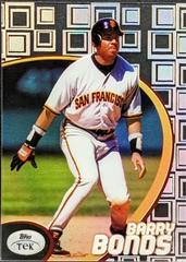 Barry Bonds [Pattern 32] #3 Baseball Cards 1998 Topps Tek Prices