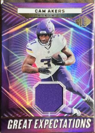 Cam Akers #GE-CAK Football Cards 2023 Panini Illusions Great Expectations