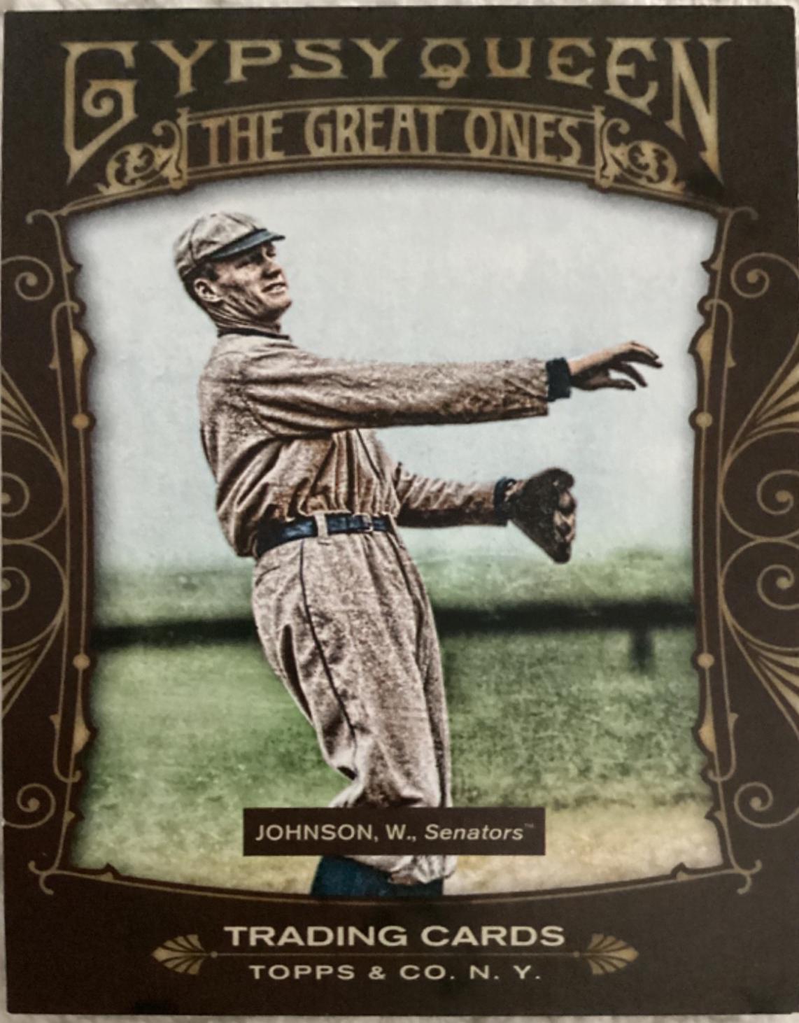 Walter Johnson #GO25