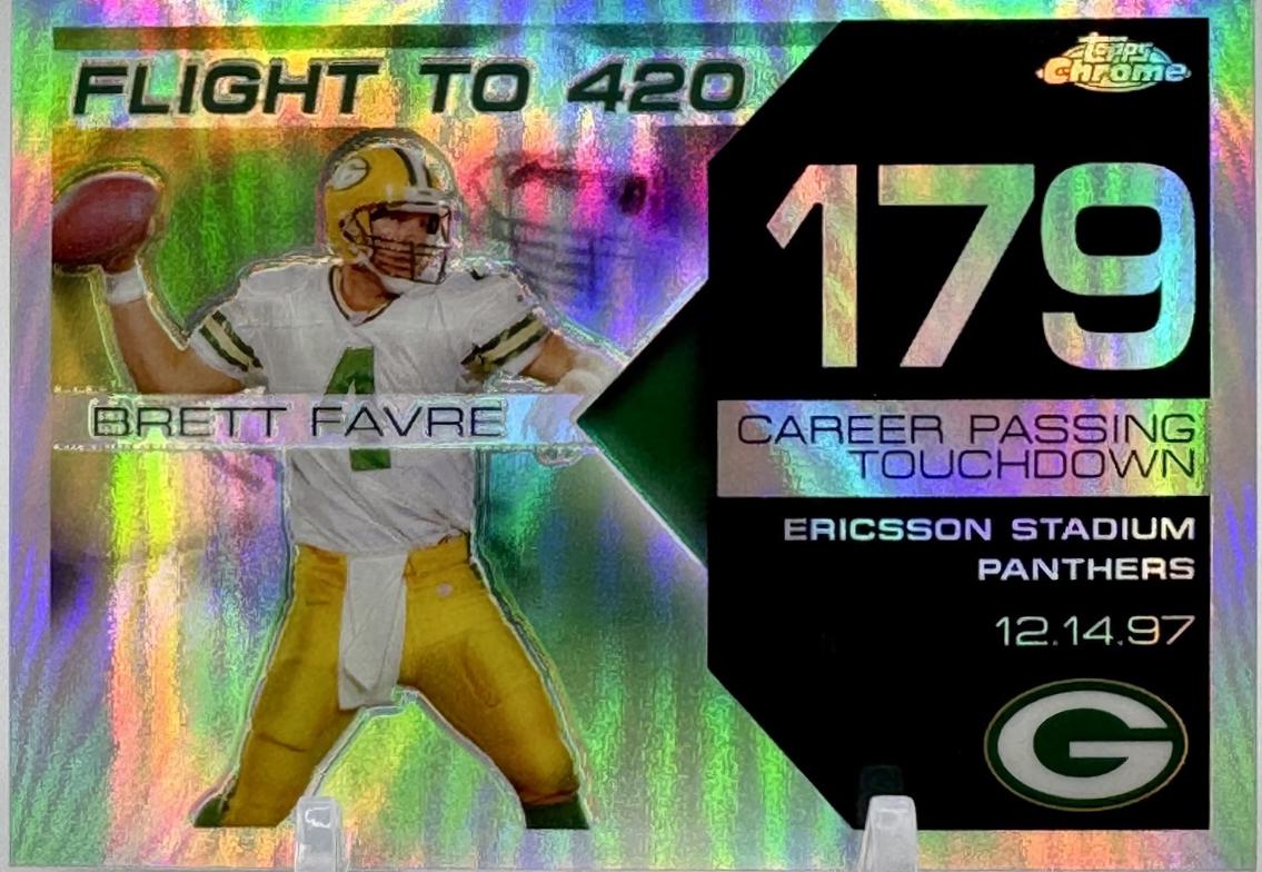 Brett Favre [Refractor] #BFC-BF179