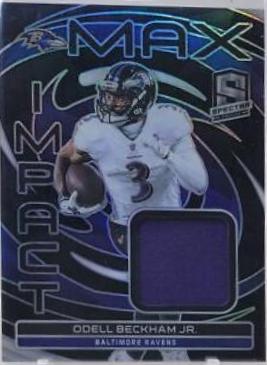 Odell Beckham Jr. #3 Football Cards 2023 Panini Spectra Max Impact
