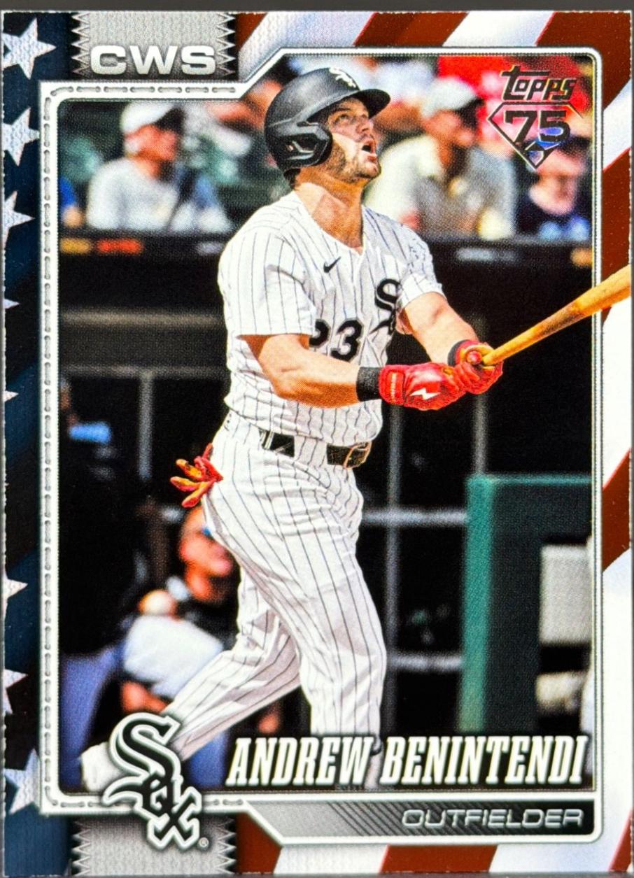 Andrew Benintendi [Independence Day] (2026 Topps)