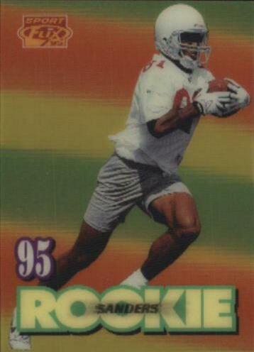 Frank Sanders #129 Football Cards 1995 Sportflix