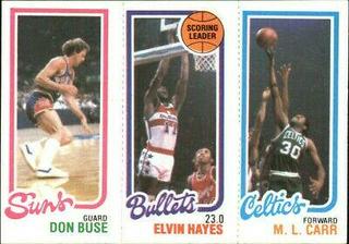 Don Buse / Elvin Hayes / M.L. Carr #35 / 190 / 242