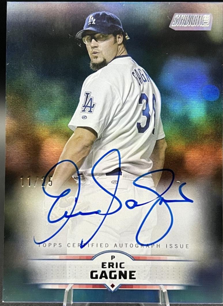 Eric Gagne [Gold Rainbow Foil] #SCBA-EG