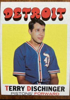 Terry Dischinger #8 Basketball Cards 1971 Topps