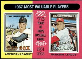 Orlando Cepeda / Carl Yastrzemski