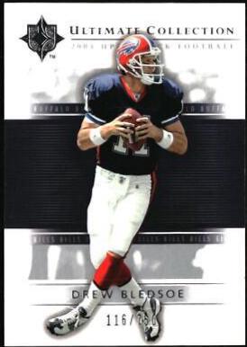 Drew Bledsoe #7 Football Cards 2004 Upper Deck Ultimate Collection