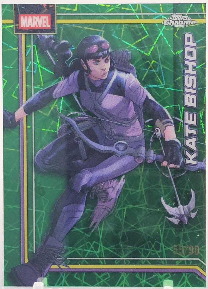 Kate Bishop Hulk Green Lazer Refractor