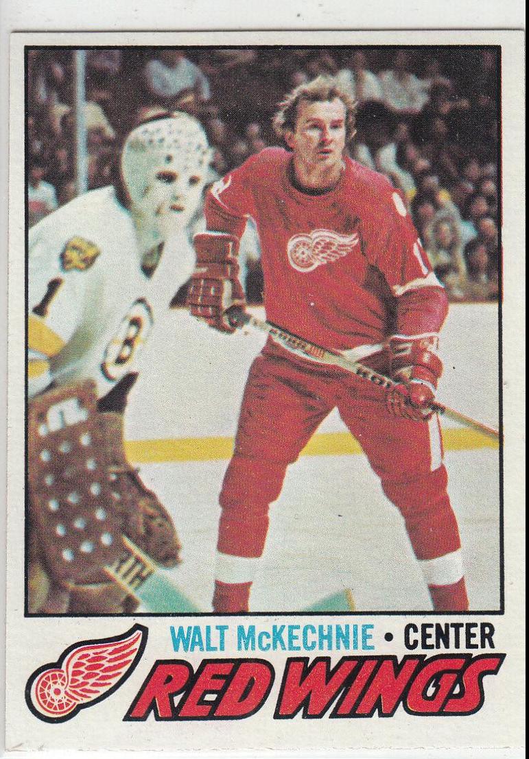 Walt McKechnie #32 Hockey Cards 1977 Topps