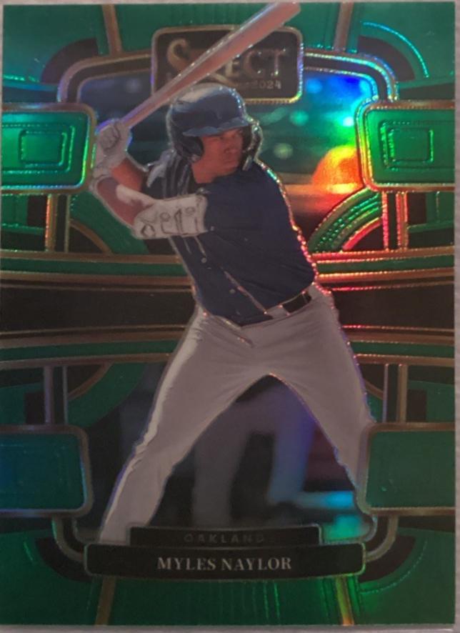 Myles Naylor [Green Prizm] #41