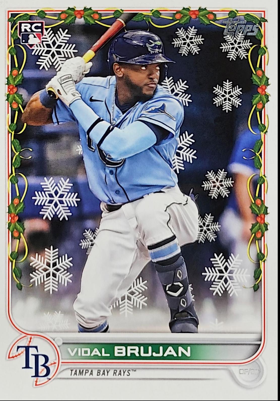 Vidal Brujan #HW171 Baseball Cards 2022 Topps Holiday