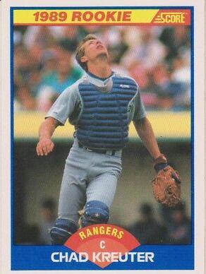 Chad Kreuter #638 Baseball Cards 1989 Score