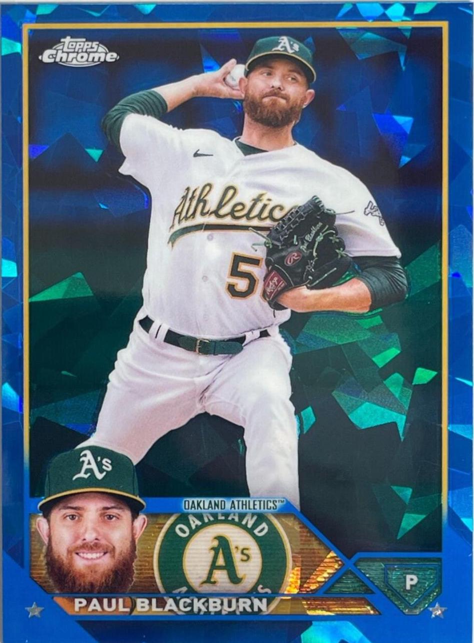 Paul Blackburn #6 Baseball Cards 2023 Topps Chrome Sapphire