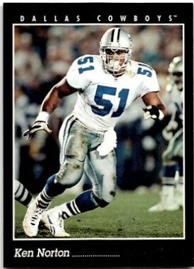 Ken Norton #23 Football Cards 1993 Pinnacle