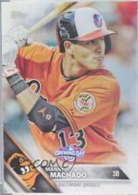 Manny Machado #OD-104 Baseball Cards 2016 Topps Opening Day