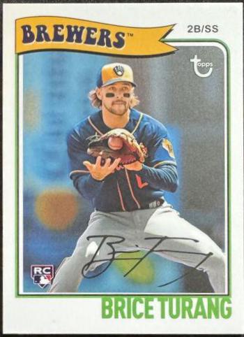 Brice Turang #3 Baseball Cards 2023 Topps Brooklyn Collection